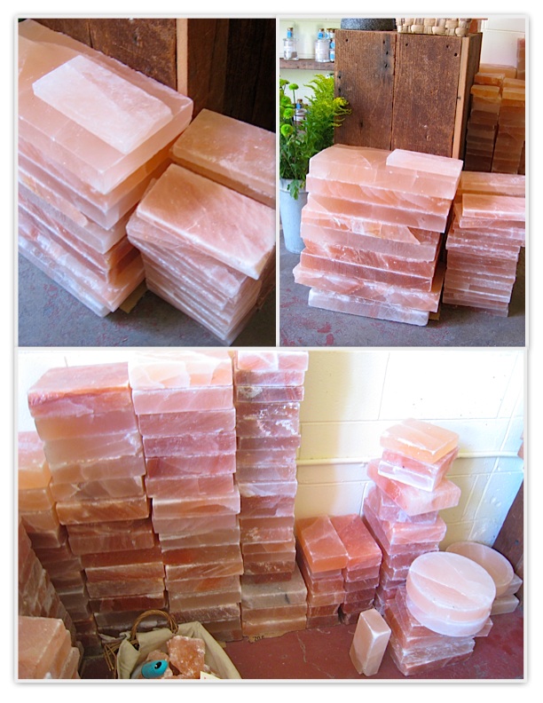 The Italian Dish Posts Cooking on a Himalayan Salt Plate